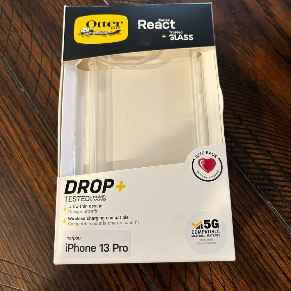 OtterBox Prefix Series Case for iPhone 13 Pro  Clear